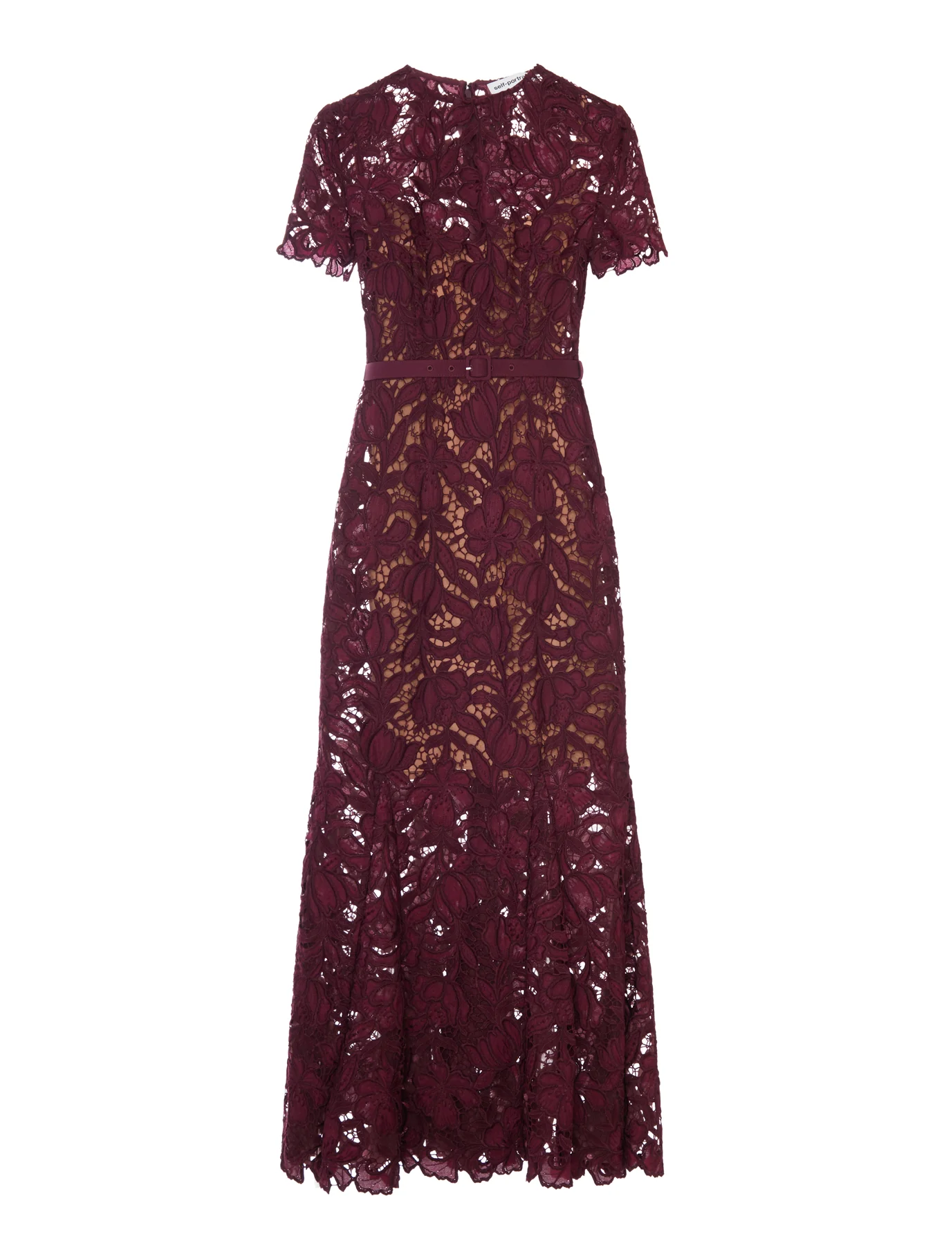 MIDI LACE DRESS