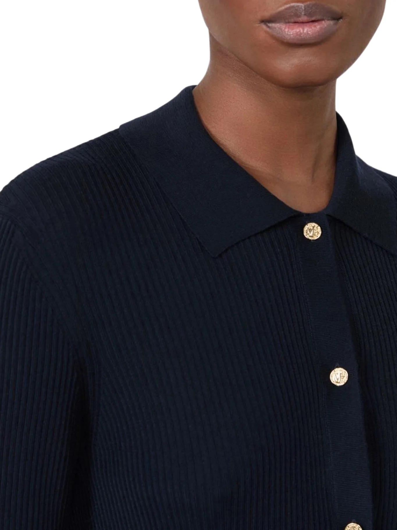 FITTED CARDIGAN IN WOOL YARN - Image 5
