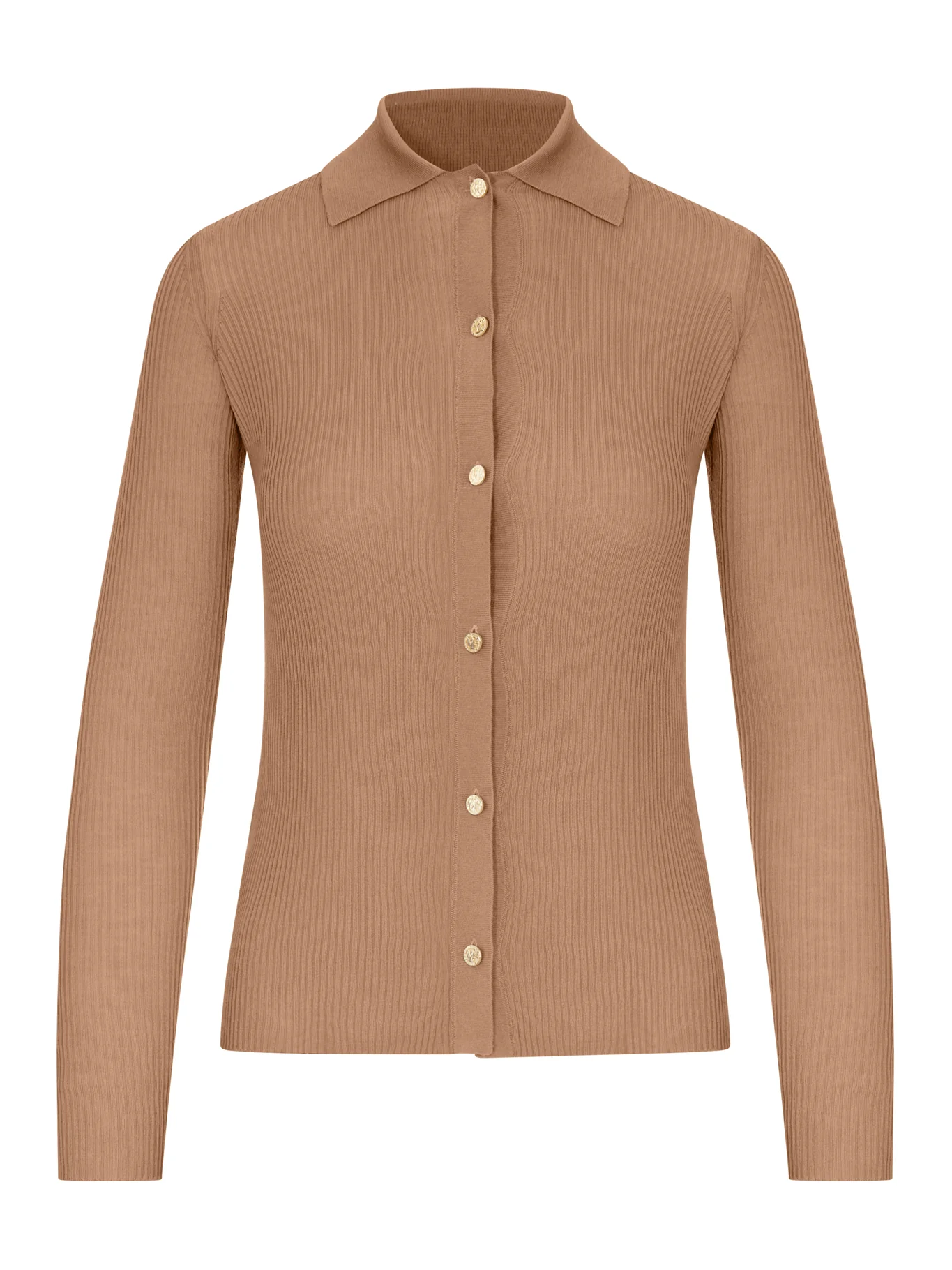 FITTED CARDIGAN IN WOOL YARN