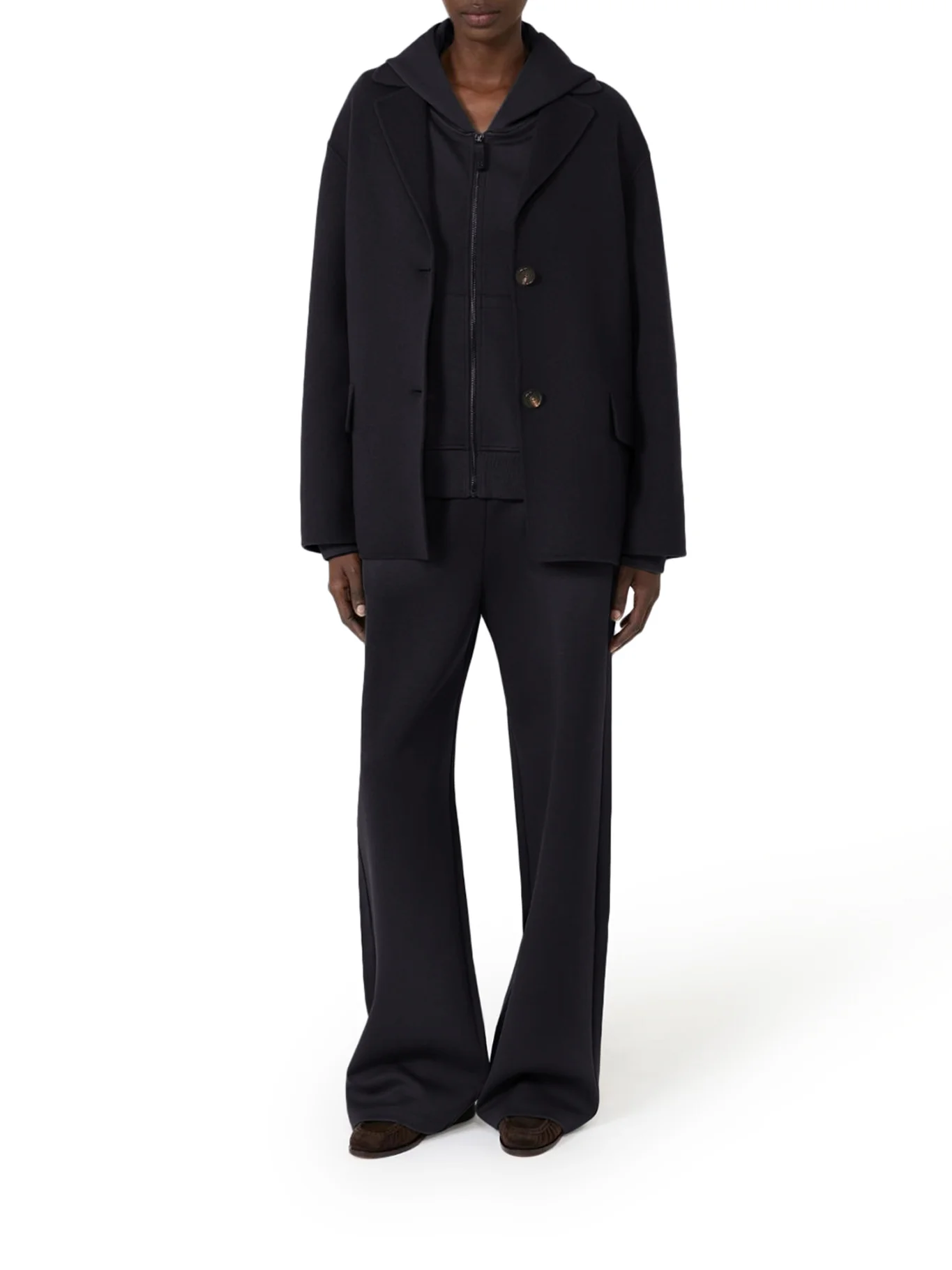 WIDE TROUSERS IN DOUBLE JERSEY - Image 2