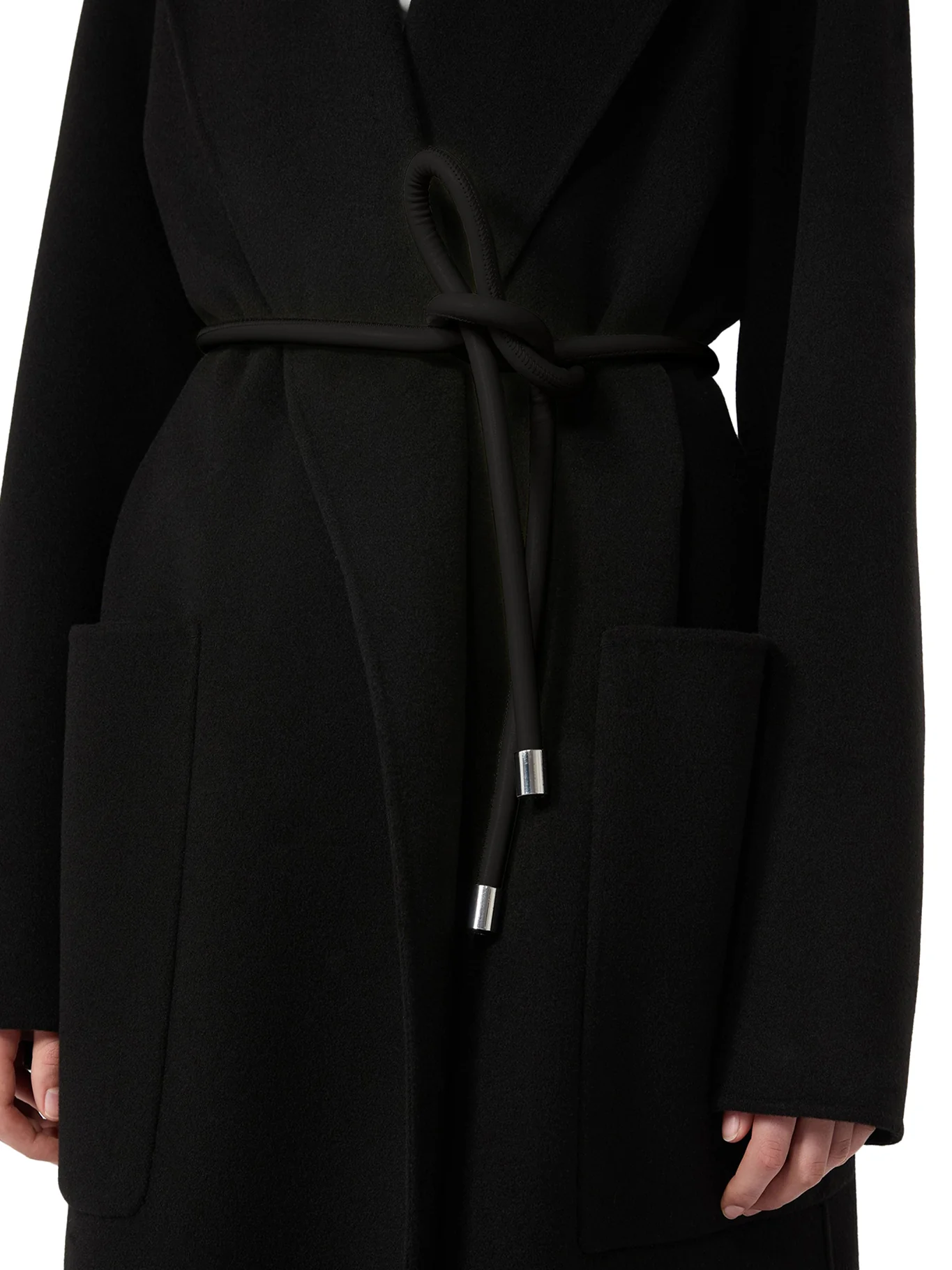 OVERSIZED DOUBLE WOOL COAT - Image 5