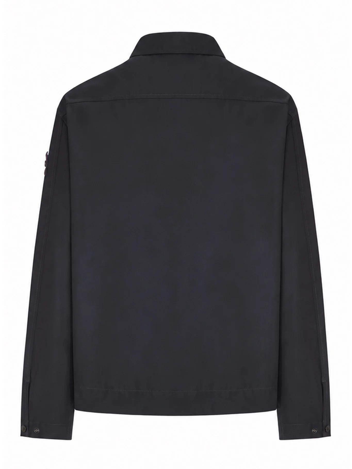 COTTON OVERSHIRT WITH BADGE ON THE SLEEVE - Image 2