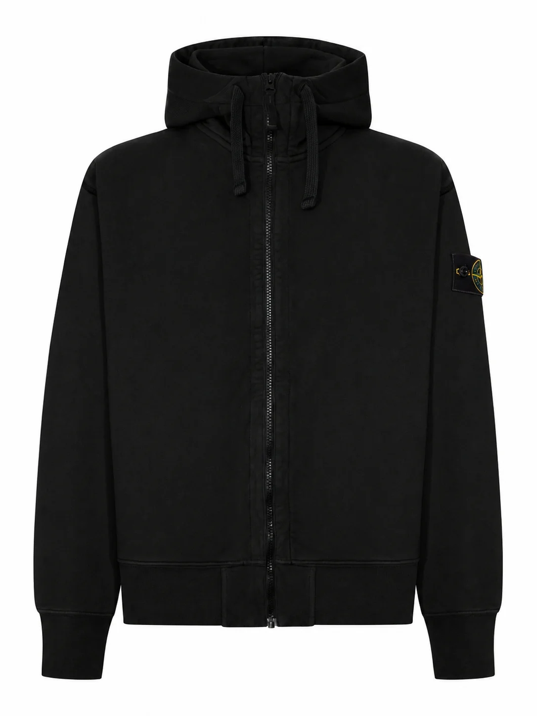 COTTON ZIP-UP HOODIE