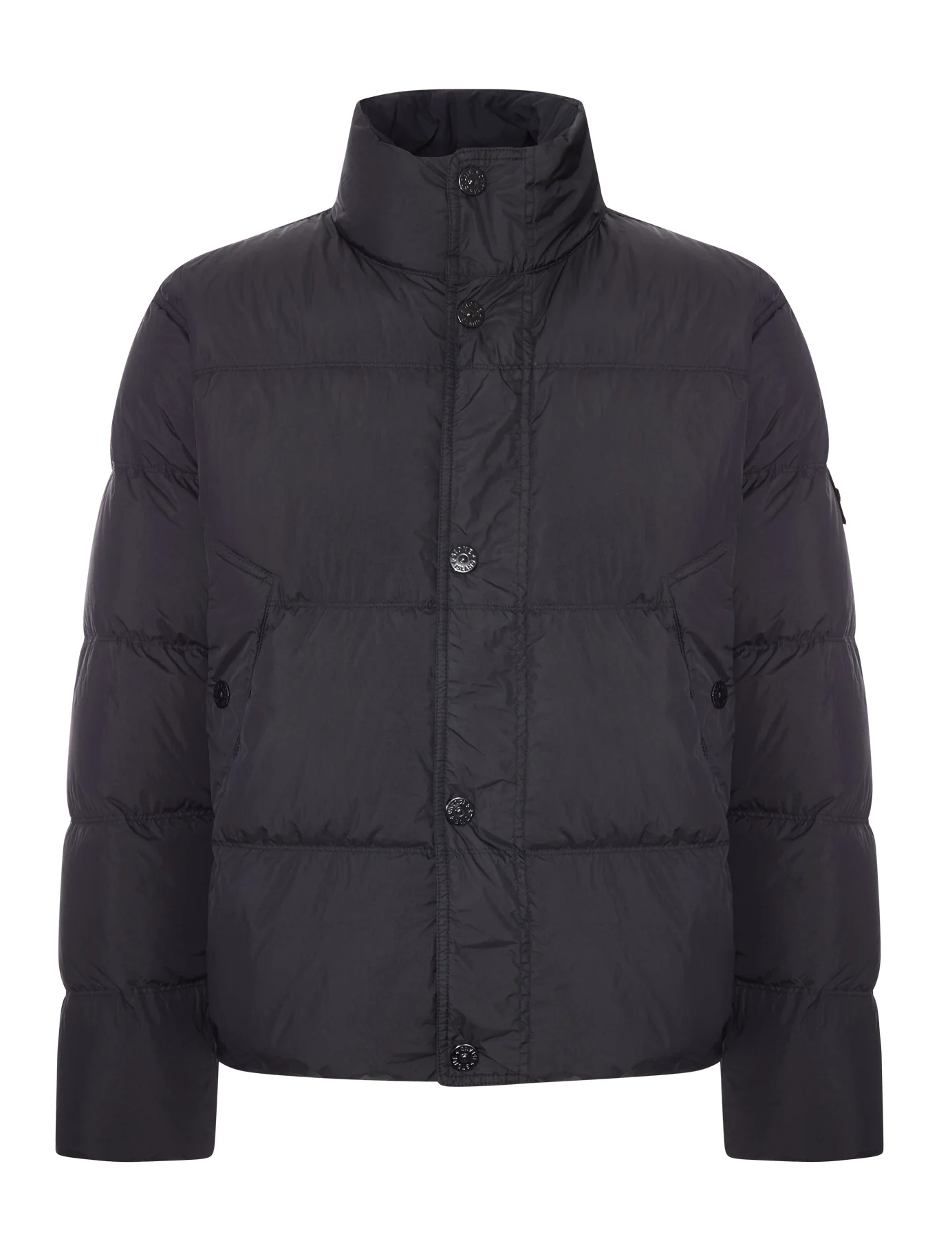 PADDED DOWN JACKET WITH HIGH COLLAR