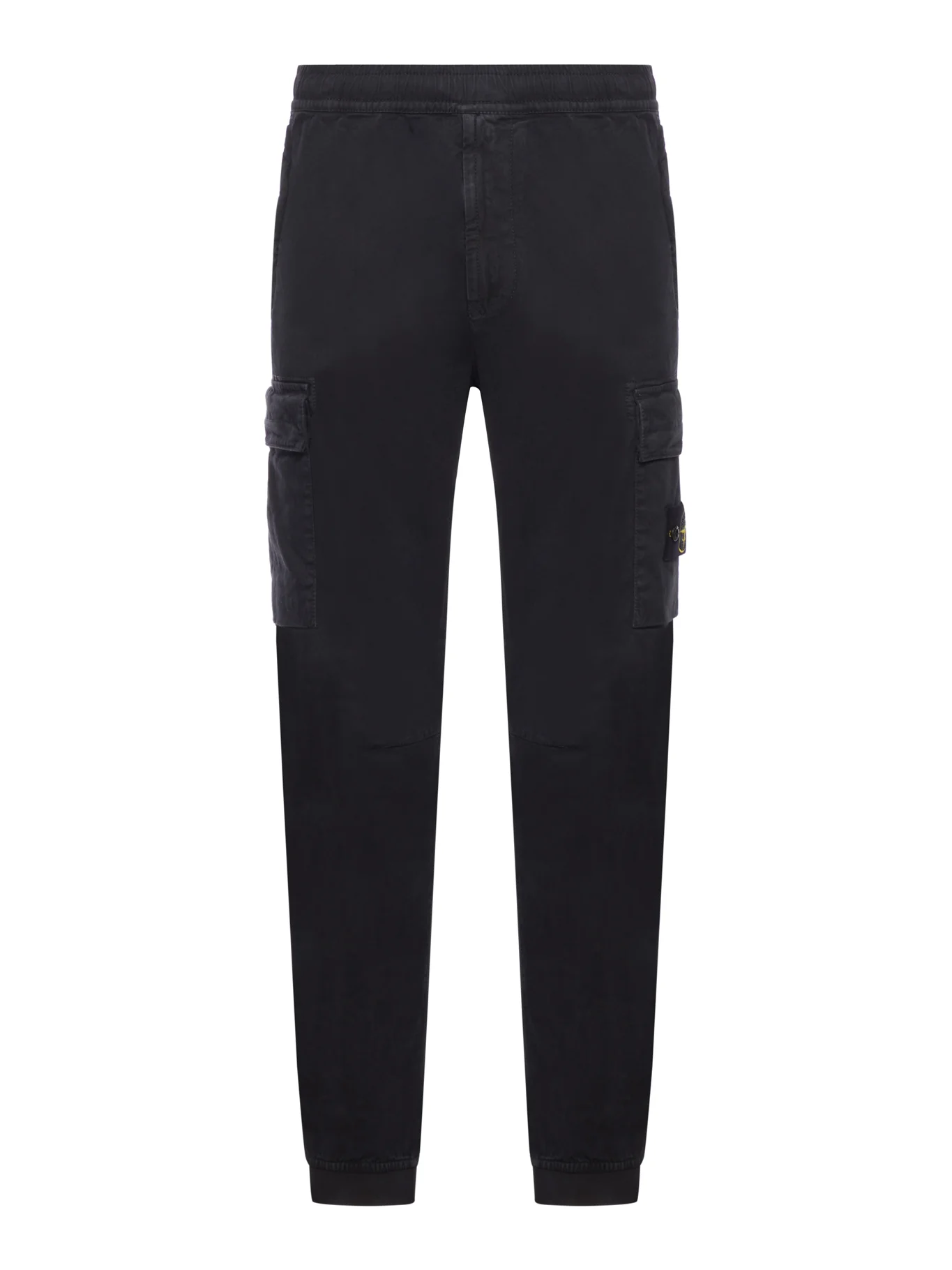 REGULAR FIT TAPERED CARGO PANTS WITH DRAWSTRING WAIST
