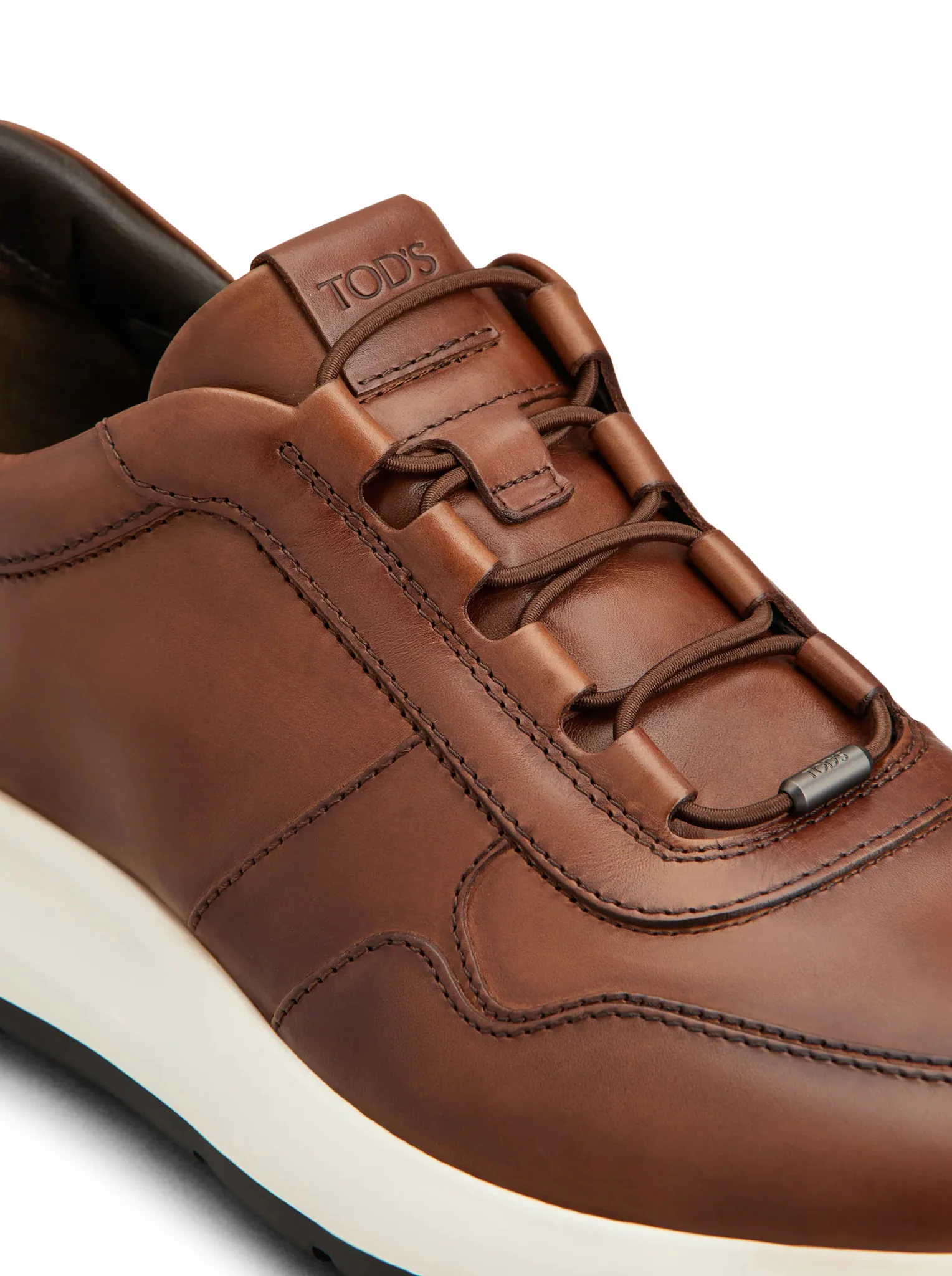 RED DOT LEATHER SNEAKERS - Image 5