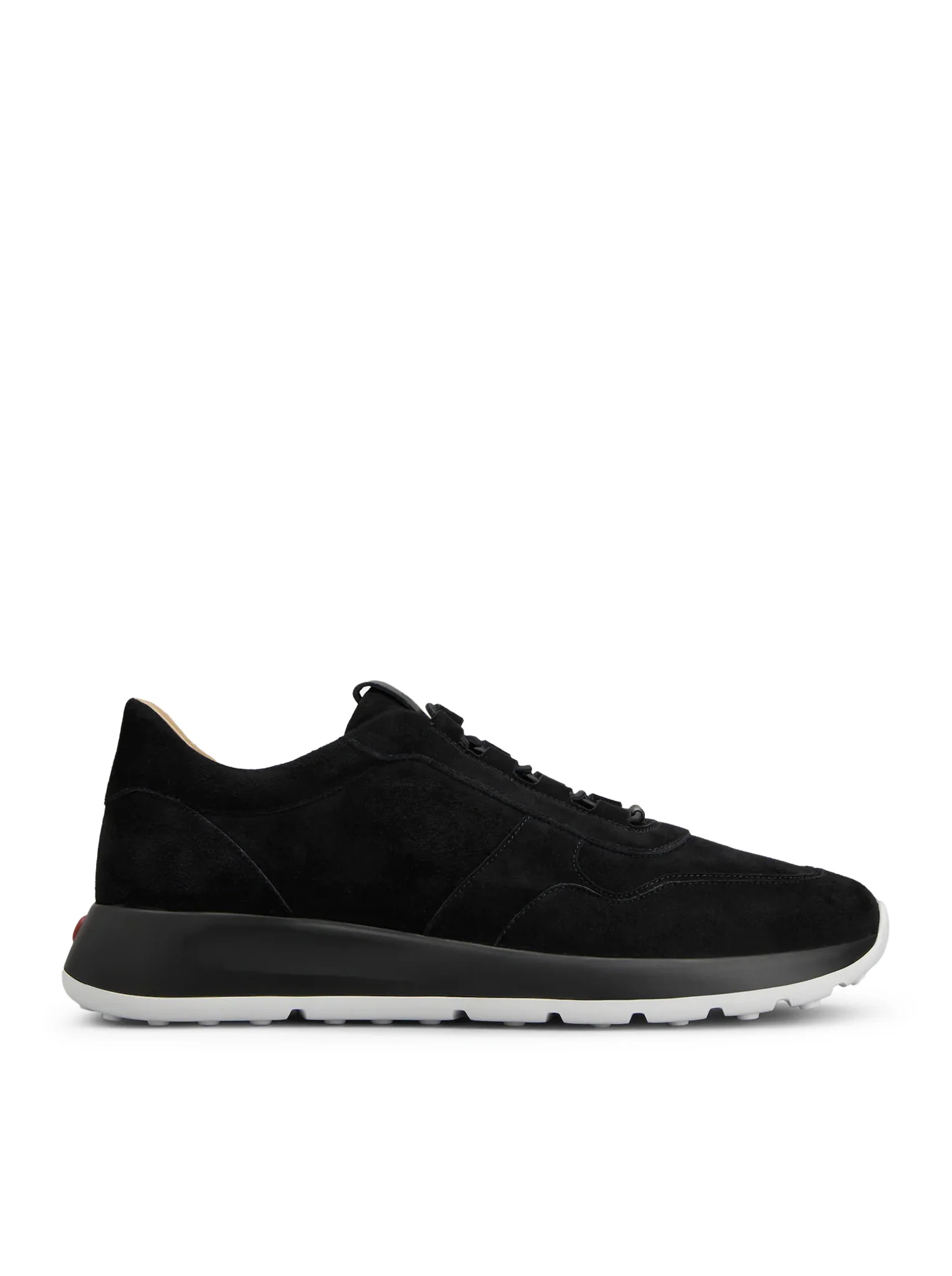 RED DOT SNEAKERS IN PASHMY SUEDE