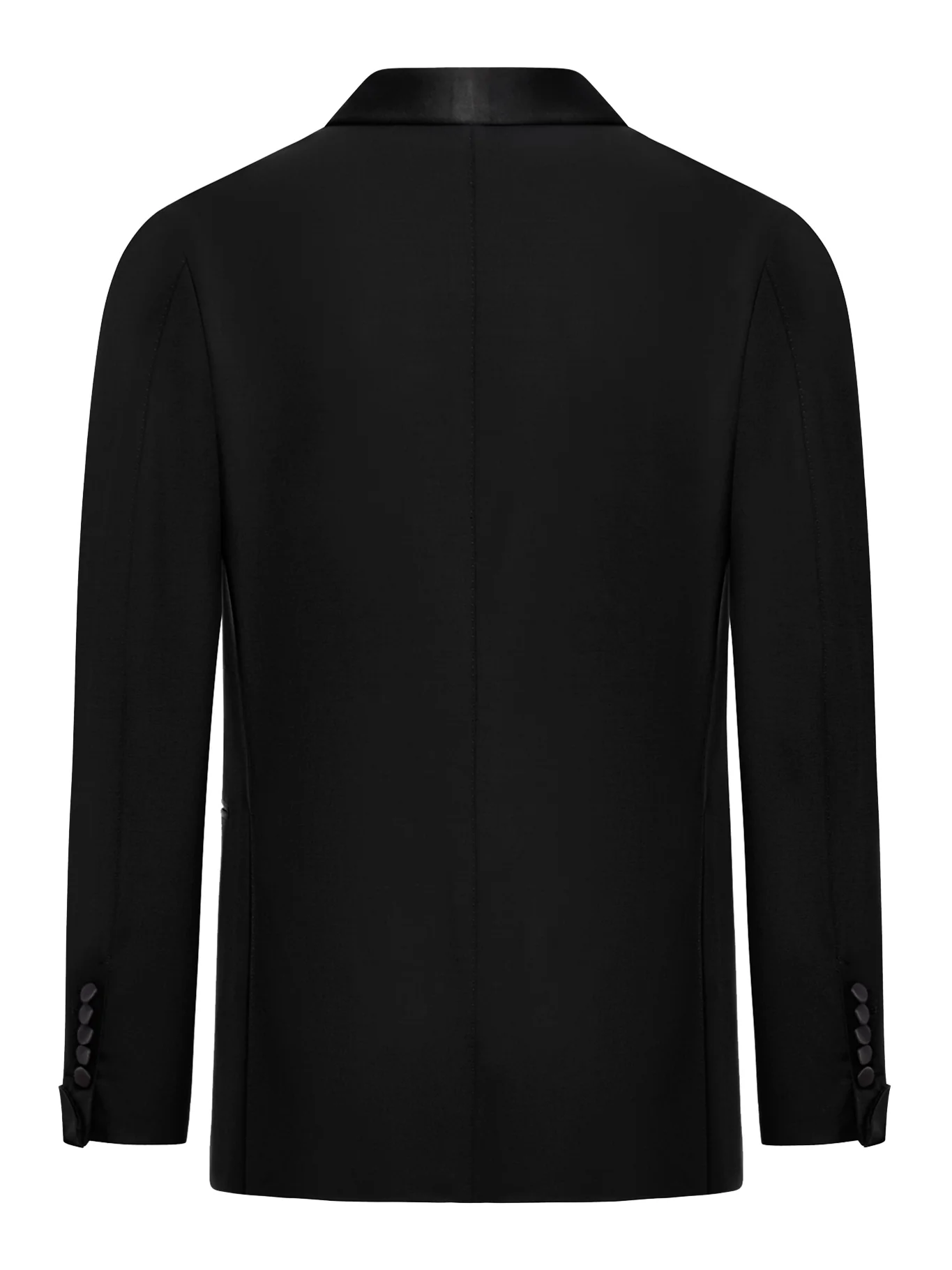 SINGLE-BREASTED TUXEDO WITH SILK INSERTS - Image 2