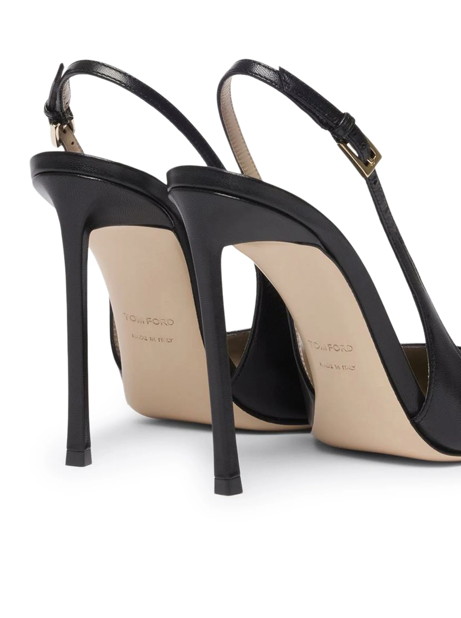 SLINGBACK THEA IN POLISHED LEATHER - Image 5