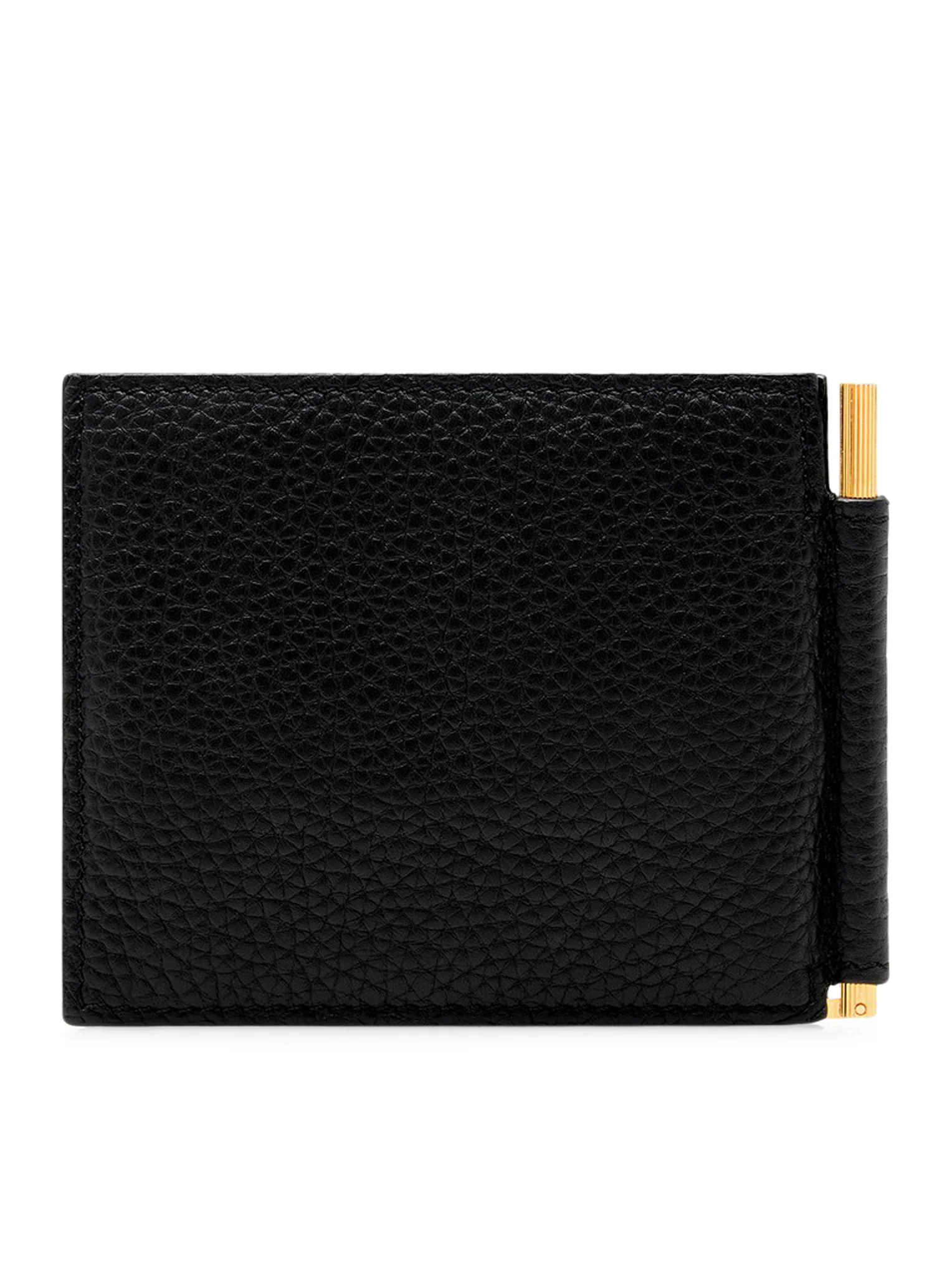 SOFT GRAIN LEATHER MONEY CLIP WALLET - Image 2