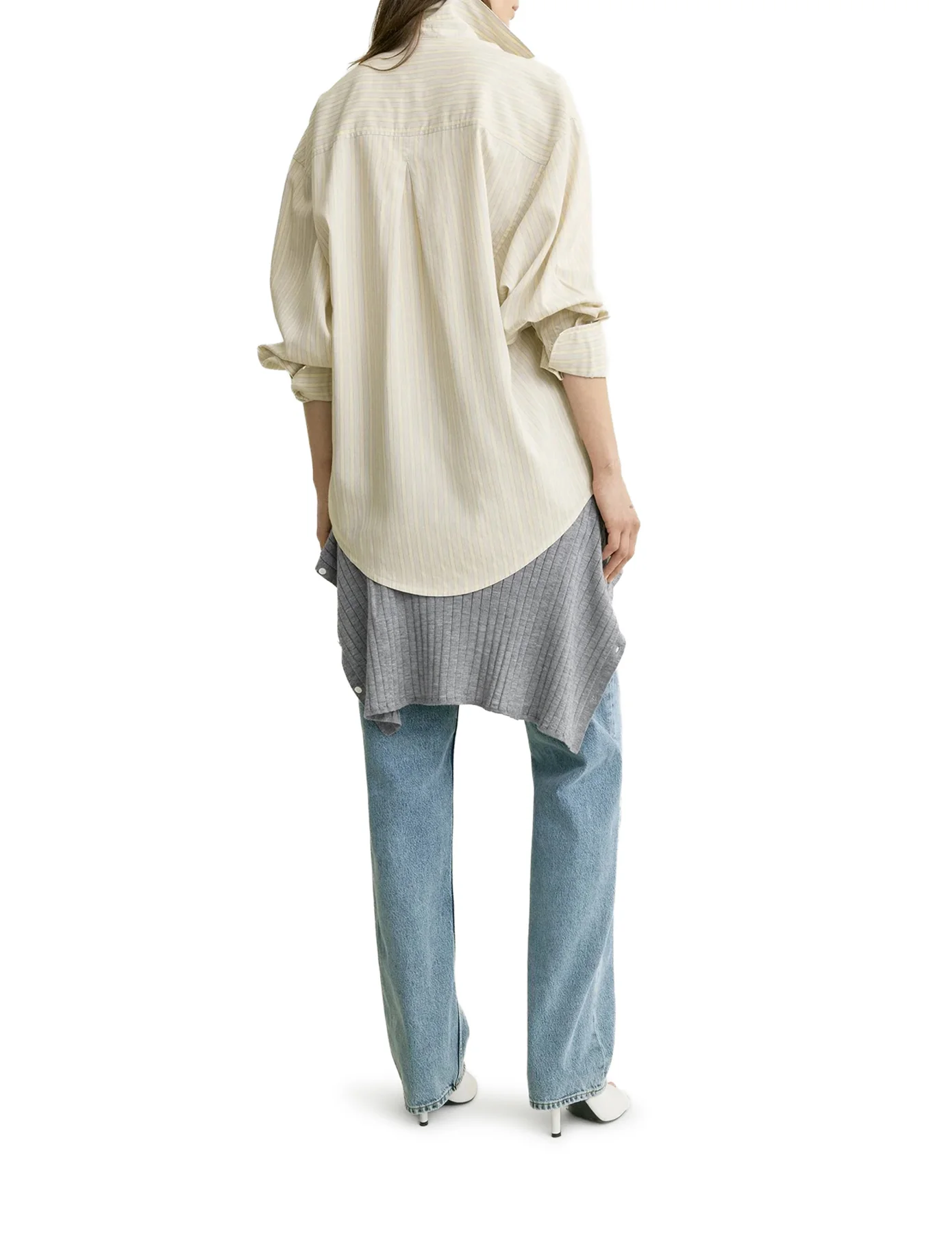OVERSIZED STRIPED SHIRT - Image 4
