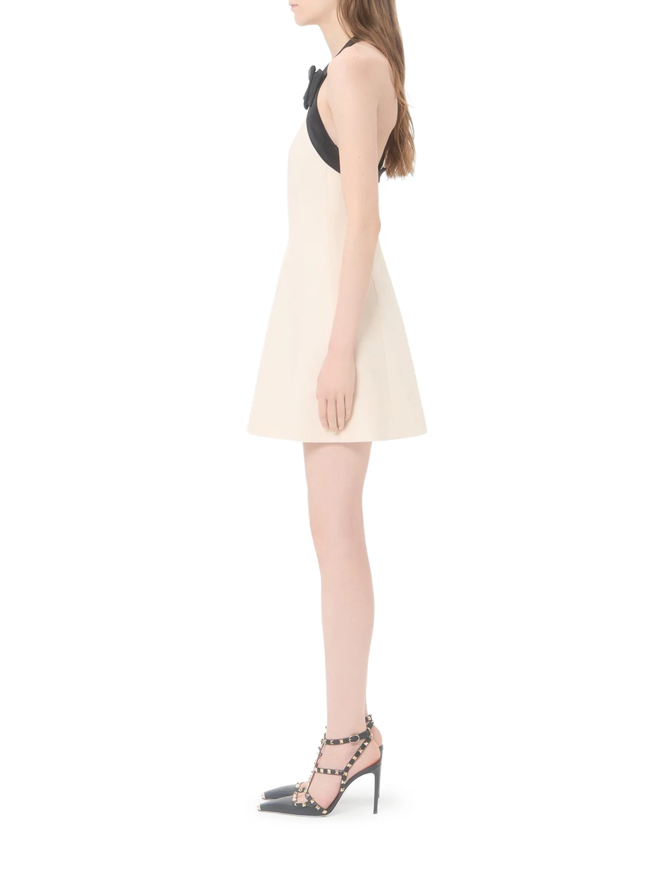 SHORT CREPE DRESS - Image 4