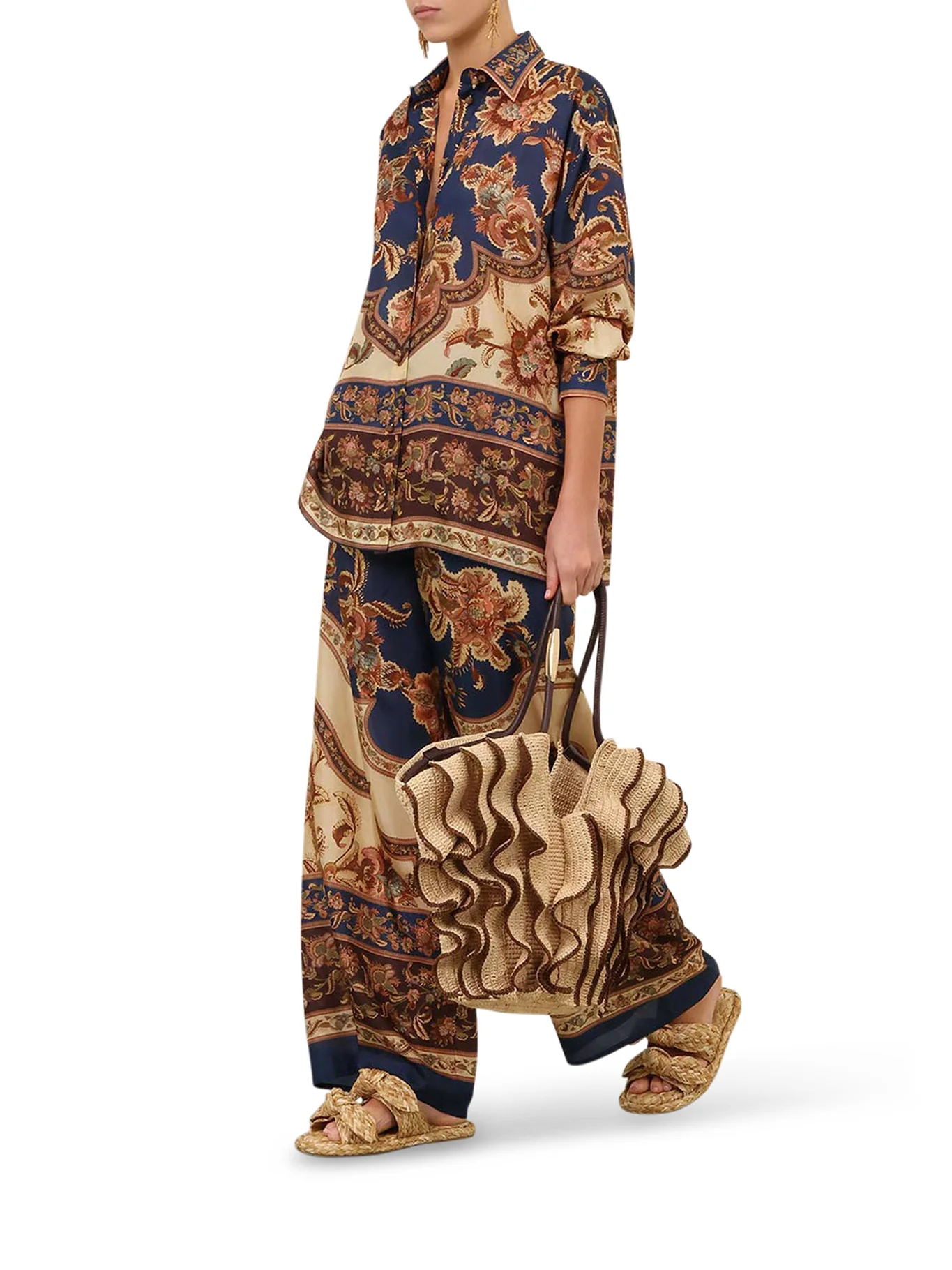 ASTER PRINTED SILK SHIRT - Image 2